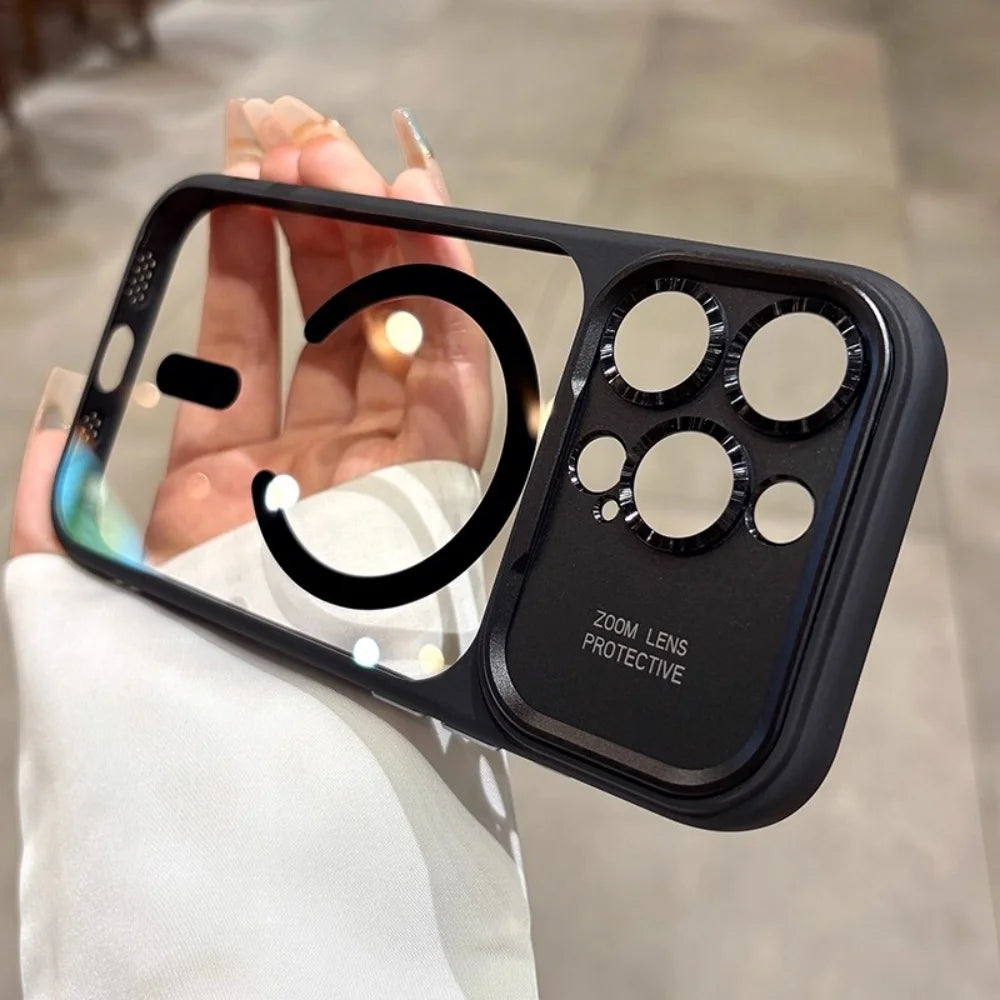 Magnetic Clear Armor Shockproof Phone Case β MagSafe Compatible Cover