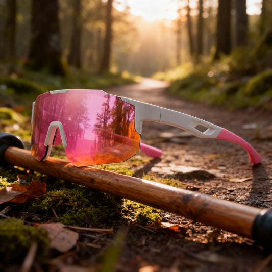 Modern Wrap Sports Eyewear – Lightweight Unisex Outdoor Sunglasses