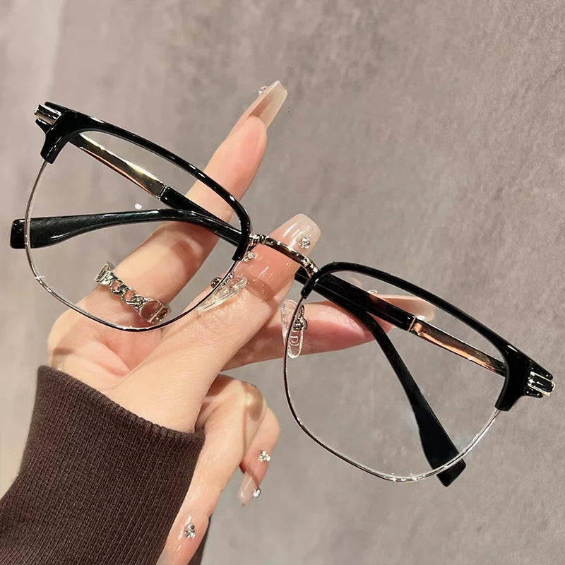 Modern Square Frame Fashion Glasses