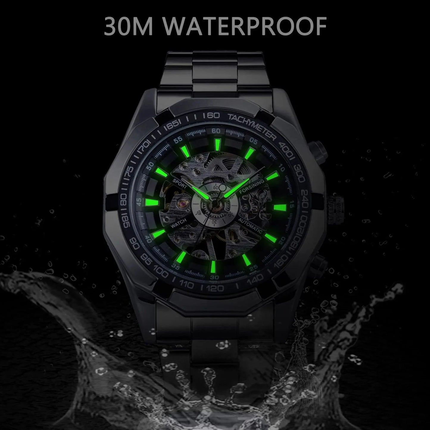 Timeless Mechanical Motion – Stylish Self-Wind Watch for Everyday Elegance