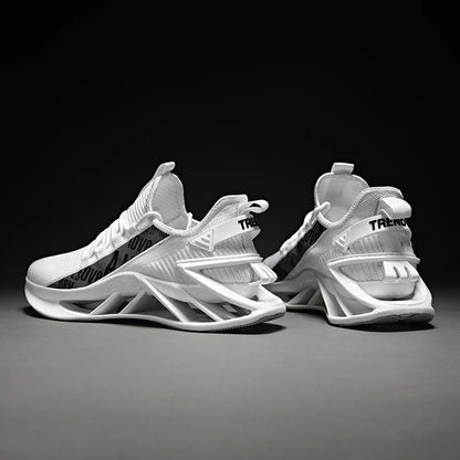 Men’s Breathable Casual Sneakers – Lightweight Fashion Running Shoes