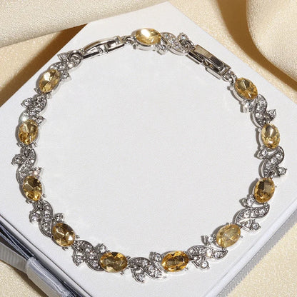 Exquisite Charm Strand Bracelet – Color Crystal Fashion Women Party Jewelry