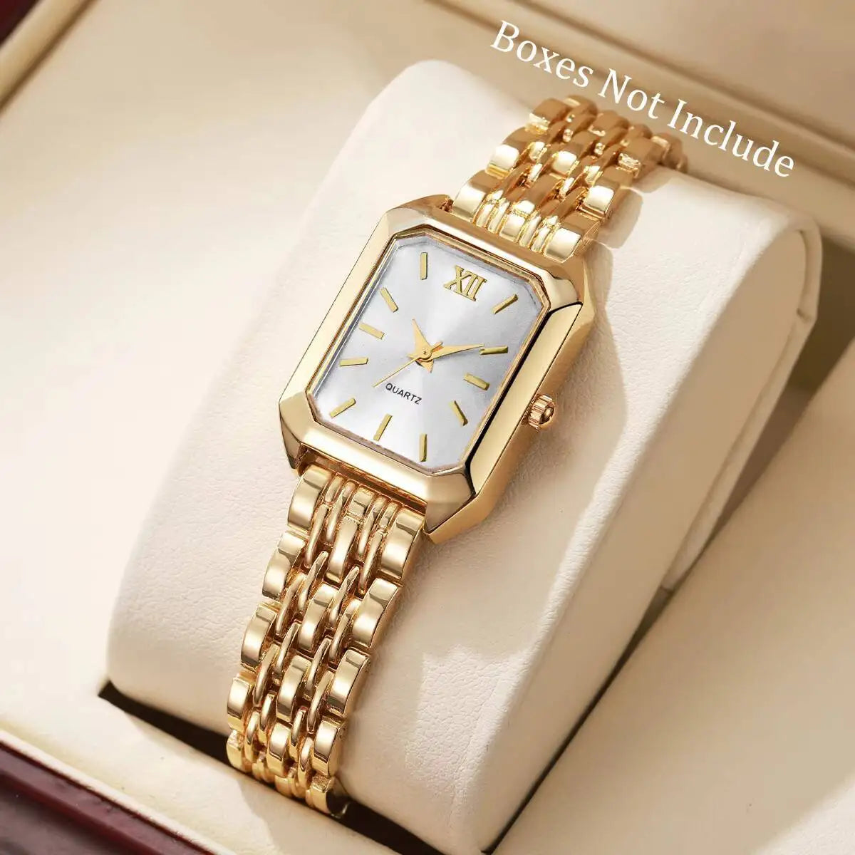 Sleek Numberless Quartz Watch with Compact Round Dial Design