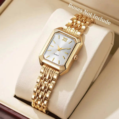 Sleek Numberless Quartz Watch with Compact Round Dial Design