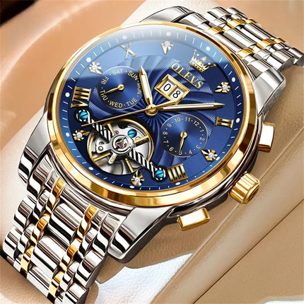 Luxury Automatic Men's Watch – Classic Mechanical Design