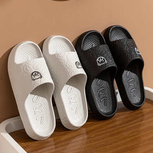 Comfortable Summer Slippers – Cute Bear Non-Slip Indoor Sandals
