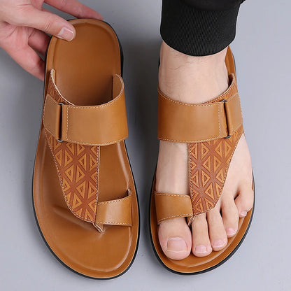 Premium Soft Sole Men’s Sandals with Minimal Summer Comfort Design