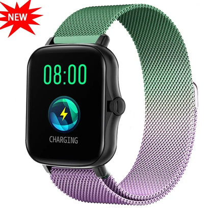 Magnetic Stainless Steel Watch Strap – Quick Fit Adjustable Design