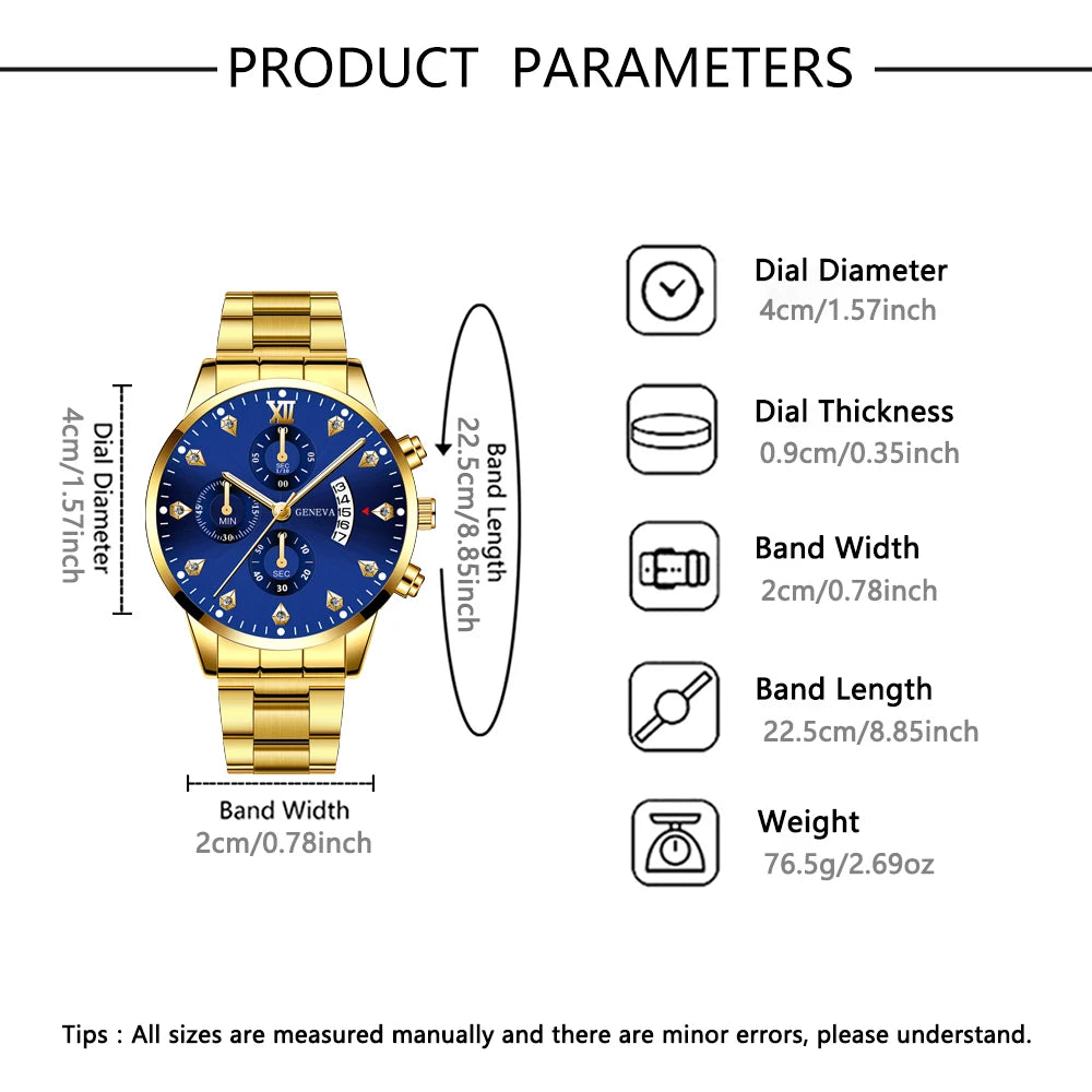Elegant Couple Watch Set – Perfect Gift for Any Occasion