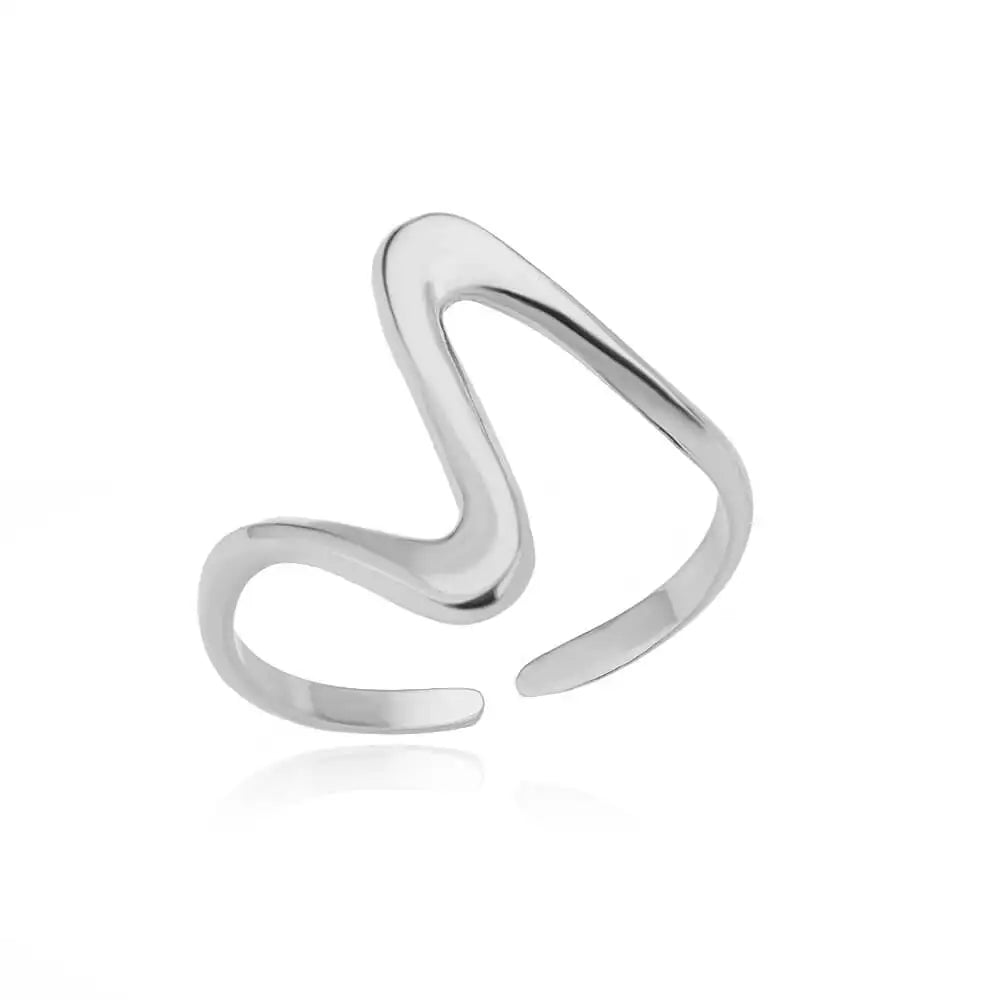 Classic Wedding Couple Rings – Gold Tone Stainless Steel Band Set