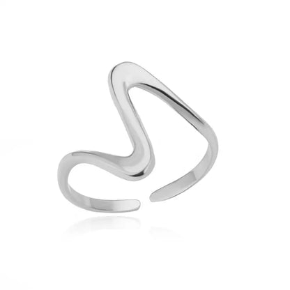 Classic Wedding Couple Rings – Gold Tone Stainless Steel Band Set