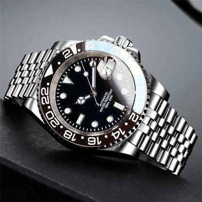 Automatic Diver Watch – Sapphire Crystal & Rotating Bezel Design