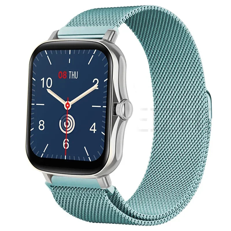 Magnetic Stainless Steel Watch Strap – Quick Fit Adjustable Design