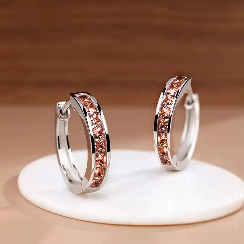Elegant Everyday Hoop Earrings – Simple Modern Women Jewelry