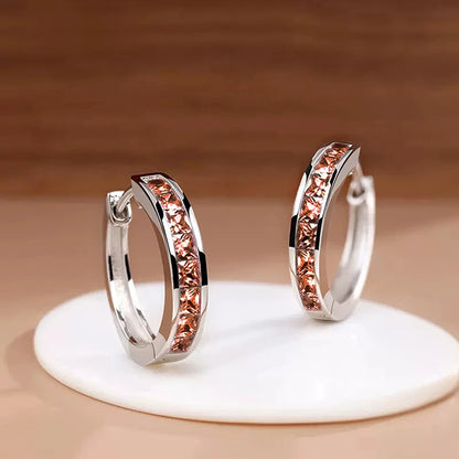Elegant Everyday Hoop Earrings – Simple Modern Women Jewelry