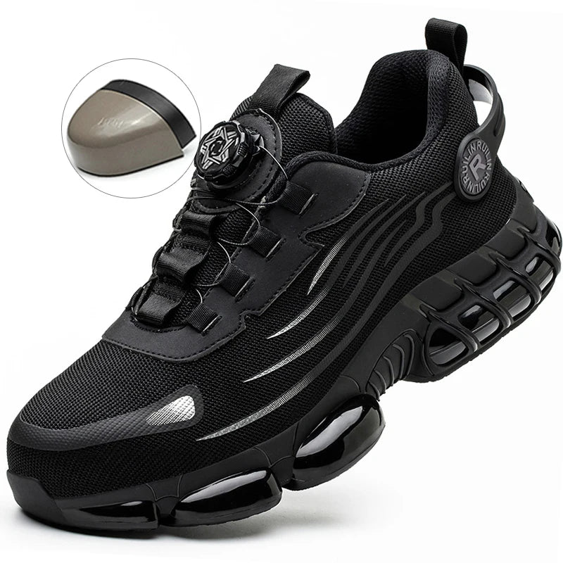 Protective Work Sneakers – Steel Toe Anti-Slip Comfortable Safety Shoes