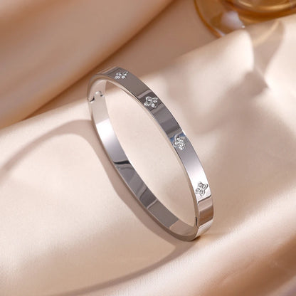 Elegant Stack Bangles Set – Sparkling Fashion Women Bracelet Gift
