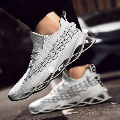 Men’s Breathable Casual Sneakers – Lightweight Fashion Running Shoes