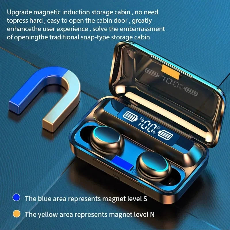 Wireless Earbuds with Crystal Clear Audio