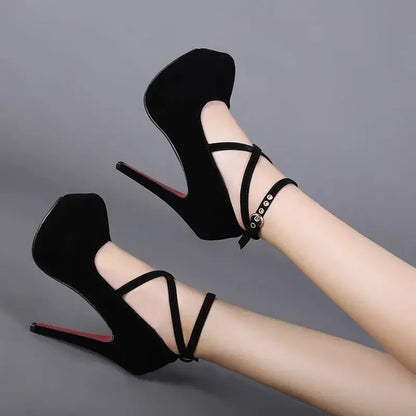 MODERN STRAPPY OPEN TOE FASHION SANDALS