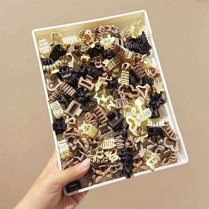Multi-Pack Cute Hair Claws – Elegant Daily & Travel Hair Accessories