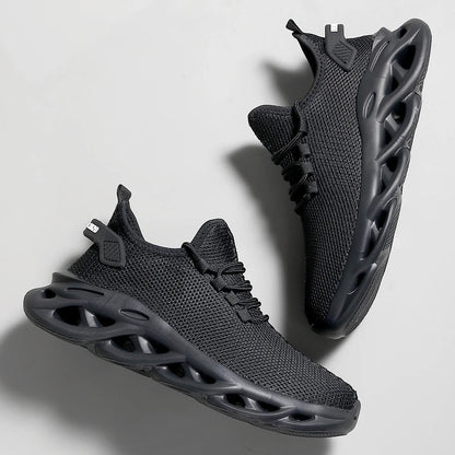 Everyday Lace-Up Sneakers with Simple Comfortable Casual Fit Design