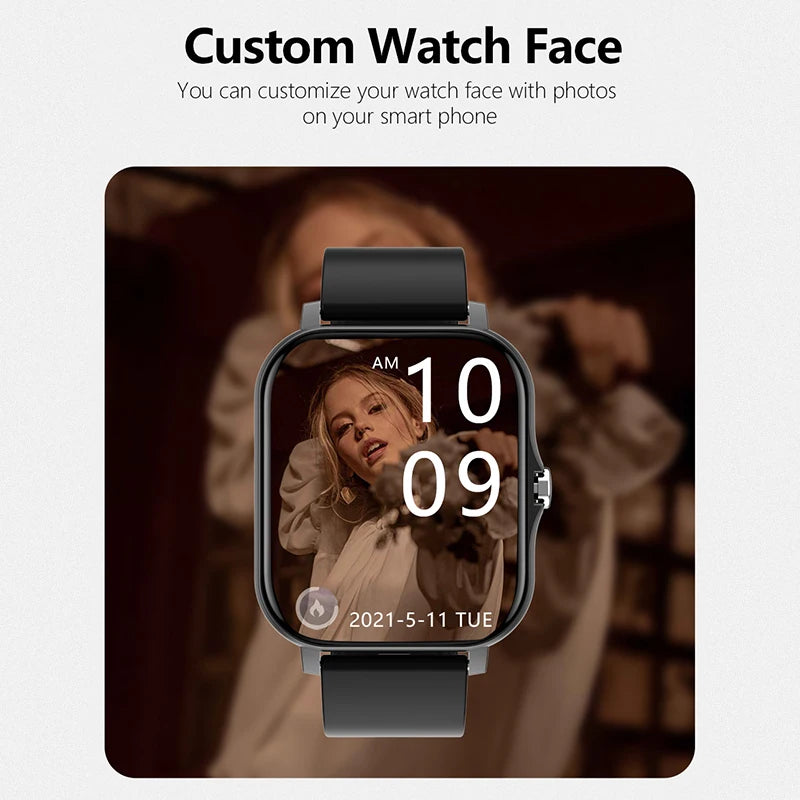 Modern Sports Smart Watch – Fitness Tracking & Wireless Calling Features