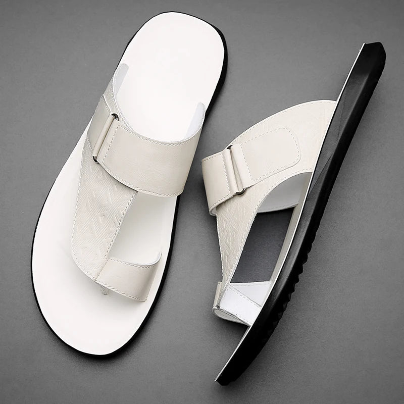 Premium Soft Sole Men’s Sandals with Minimal Summer Comfort Design