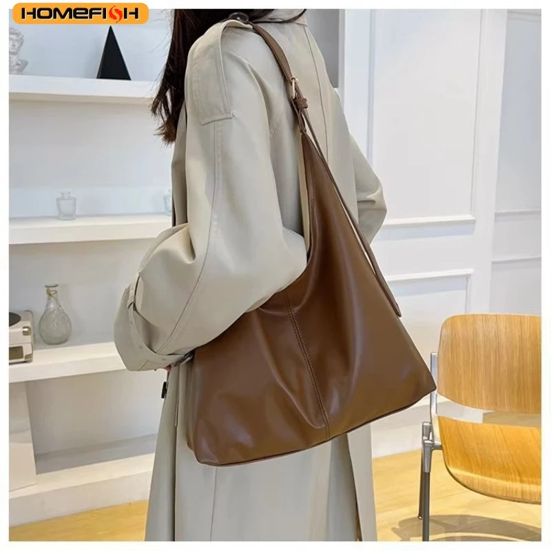 Elegant Hasp Closure Tote Bag – Fashion Casual Women’s Handbag