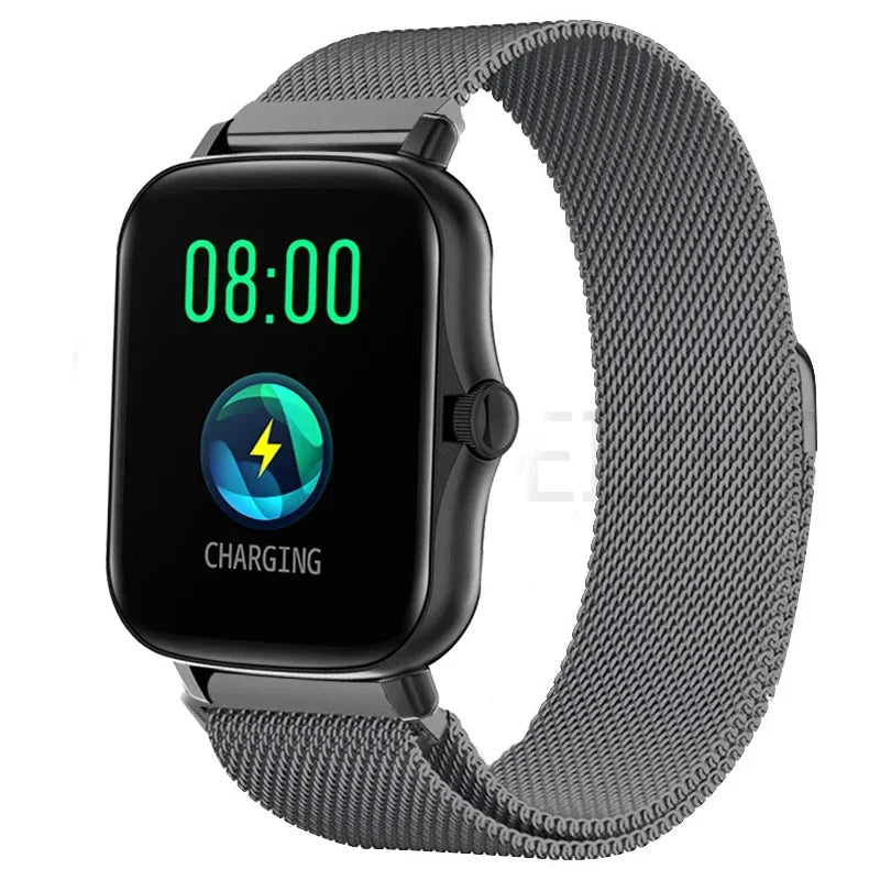 Magnetic Stainless Steel Watch Strap – Quick Fit Adjustable Design