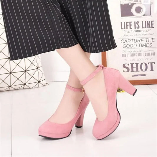ELEGANT SPRING CHIC PLATFORM PUMPS