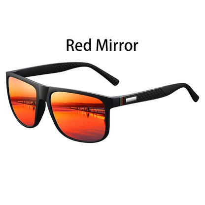 Classic Square Polarized Sunglasses – Lightweight Outdoor Style