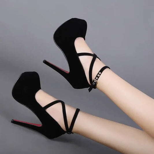 MODERN STRAPPY OPEN TOE FASHION SANDALS