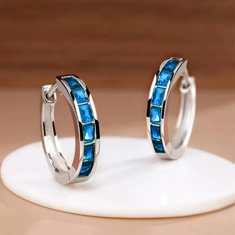 Elegant Everyday Hoop Earrings – Simple Modern Women Jewelry