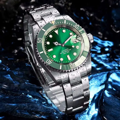 Automatic Diver Watch – Sapphire Crystal & Rotating Bezel Design