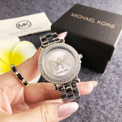 Luxury-Inspired Women’s Quartz Watch – Elegant Diamond-Style Dial & Fashion Design
