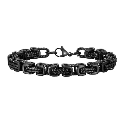 Everyday Stainless Steel Chain Bracelet for Modern Men’s Fashion