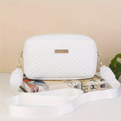 Mini Quilted Crossbody Bag – Stylish Phone Wallet Shoulder Purse