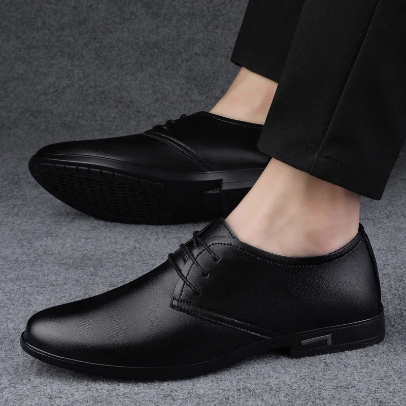 Everyday Office Black Comfort Shoes
