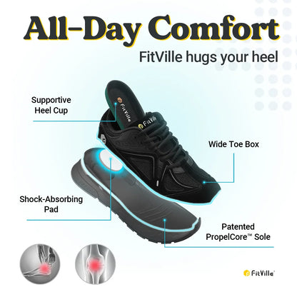 Men’s Extra Wide Walking Shoes – Lightweight Non-Slip Athletic Sneakers