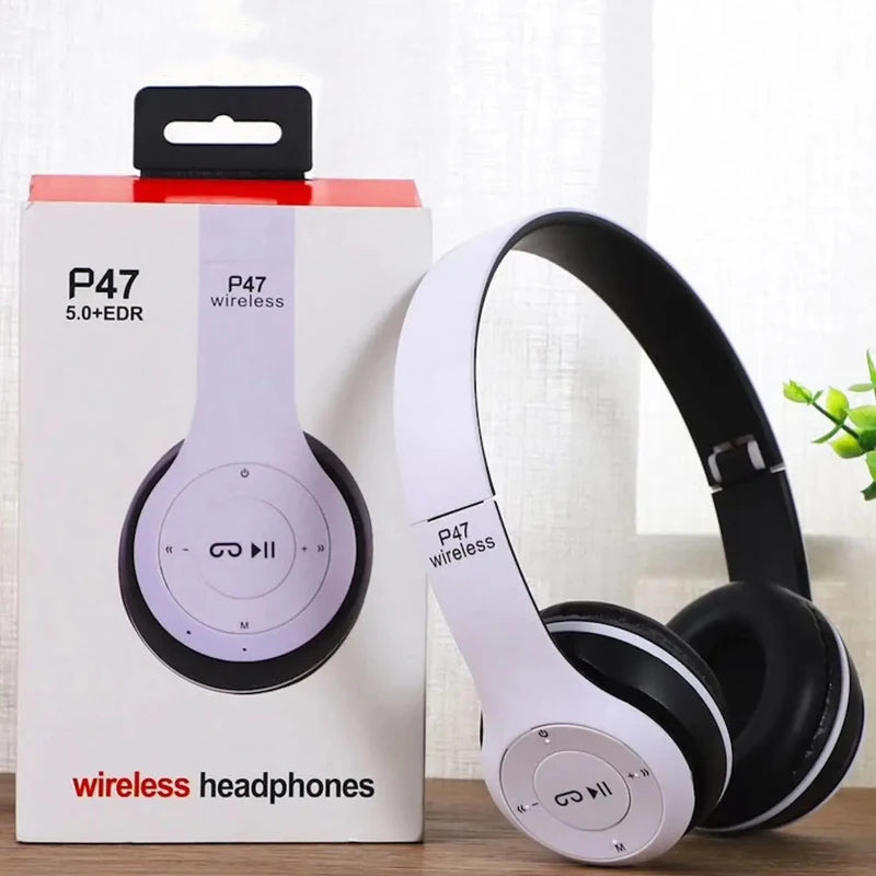 Wireless Noise-Canceling Headphones – Deep Bass & All-Day Comfort