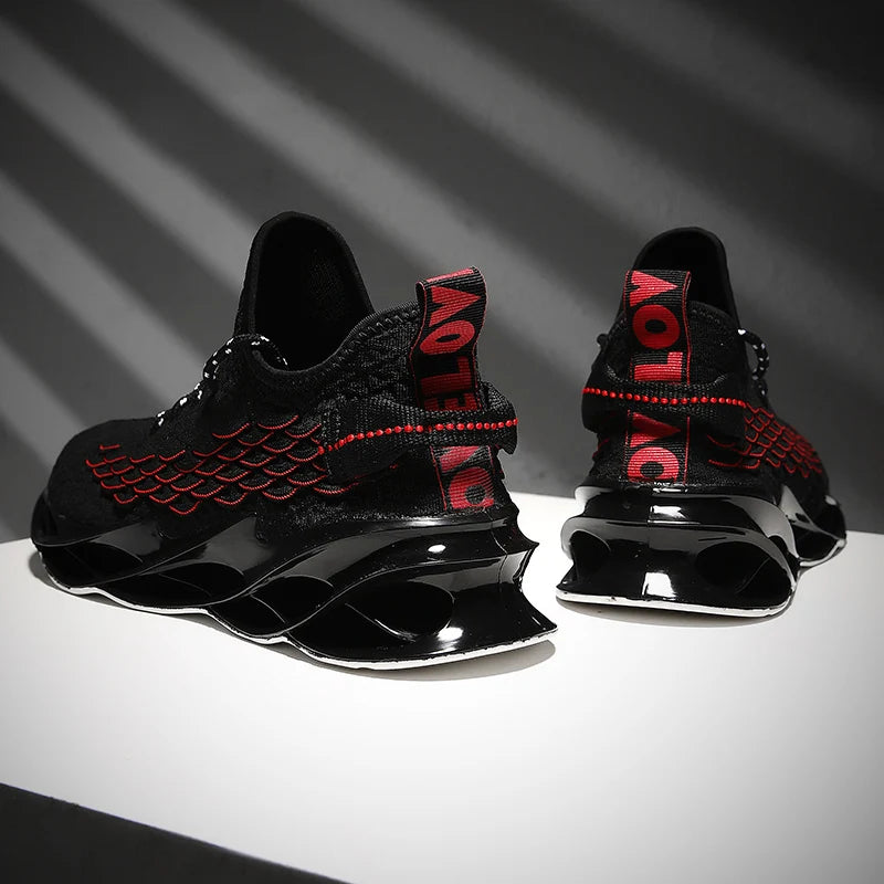 Men’s Breathable Casual Sneakers – Lightweight Fashion Running Shoes