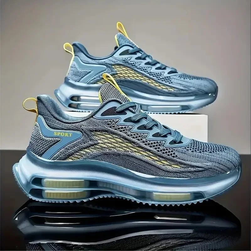 Lightweight Breathable Sports Sneakers with Soft Everyday Comfort Design