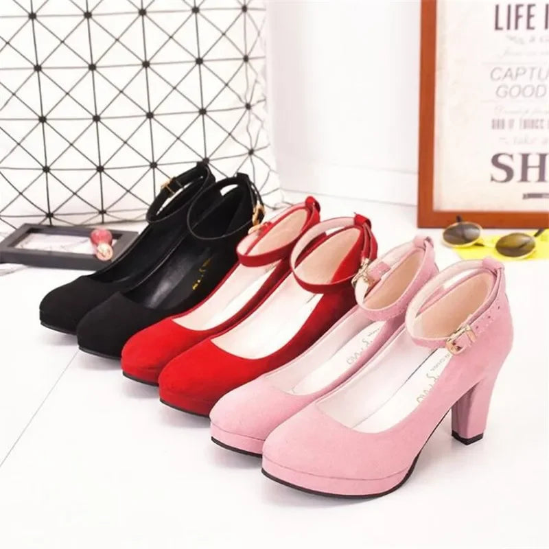 ELEGANT SPRING CHIC PLATFORM PUMPS