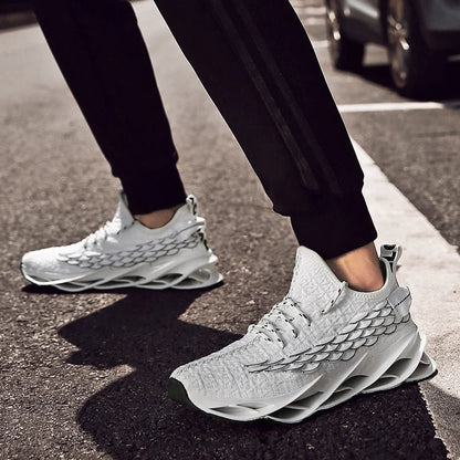 Men’s Breathable Casual Sneakers – Lightweight Fashion Running Shoes