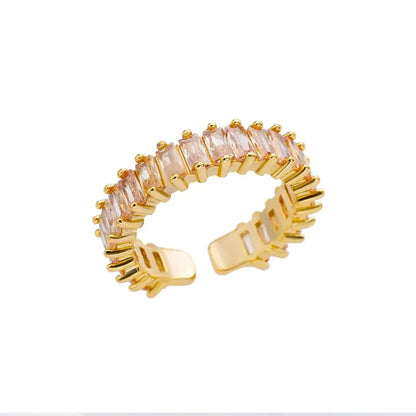 Classic Wedding Couple Rings – Gold Tone Stainless Steel Band Set