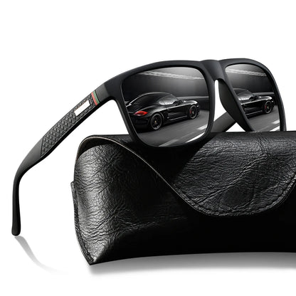 Classic Square Polarized Sunglasses – Lightweight Outdoor Style
