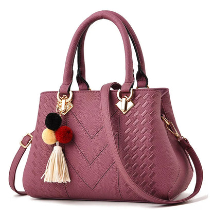 Vintage Leather Tote Bag – Elegant Everyday Women’s Handbag