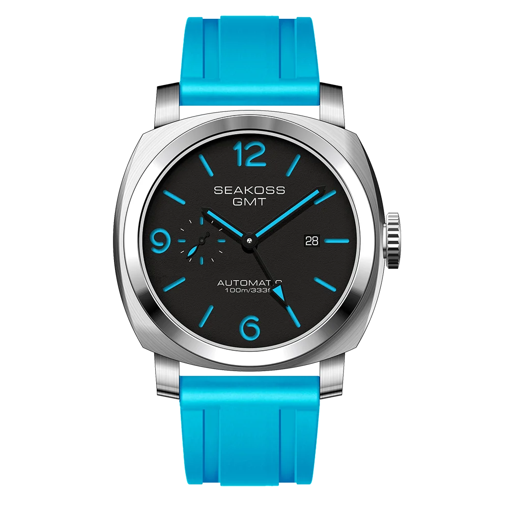 GMT Automatic Diver Watch – Sapphire Glass & Luminous Dial