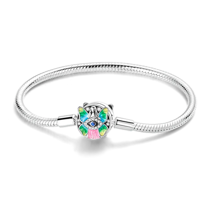Elegant Heart Charm Bracelet – 925 Silver DIY Beads Jewelry